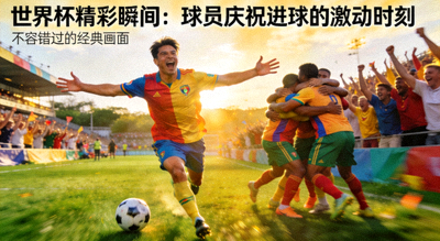 世界杯精彩瞬间不容错过文章封面 - 球员庆祝进球的激动时刻